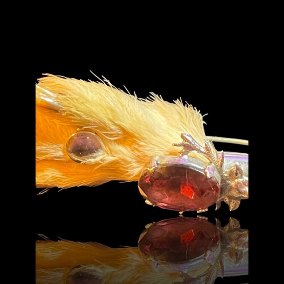 1960’s Vintage Scottish Kilt Pin Glass Caringhorm-Ward Brothers. 2.75” - Picture 4 of 16